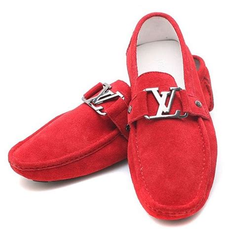 red louis vuitton loafers|louis vuitton major loafer.